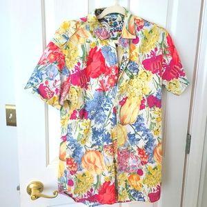 Men's GameShark floral shirt